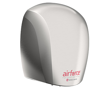 Brushed Airforce hand dryer